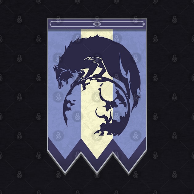 Fire Emblem 3 Houses: Ashen Wolves Banner by Xitokys